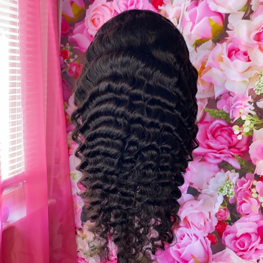 Deep Wave Frontal Wig